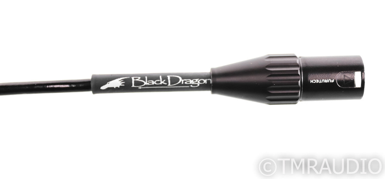 Moon Audio Black Dagon Headphone Cable V2; 5 ft 4-pin XLR to 2-pin LEMO