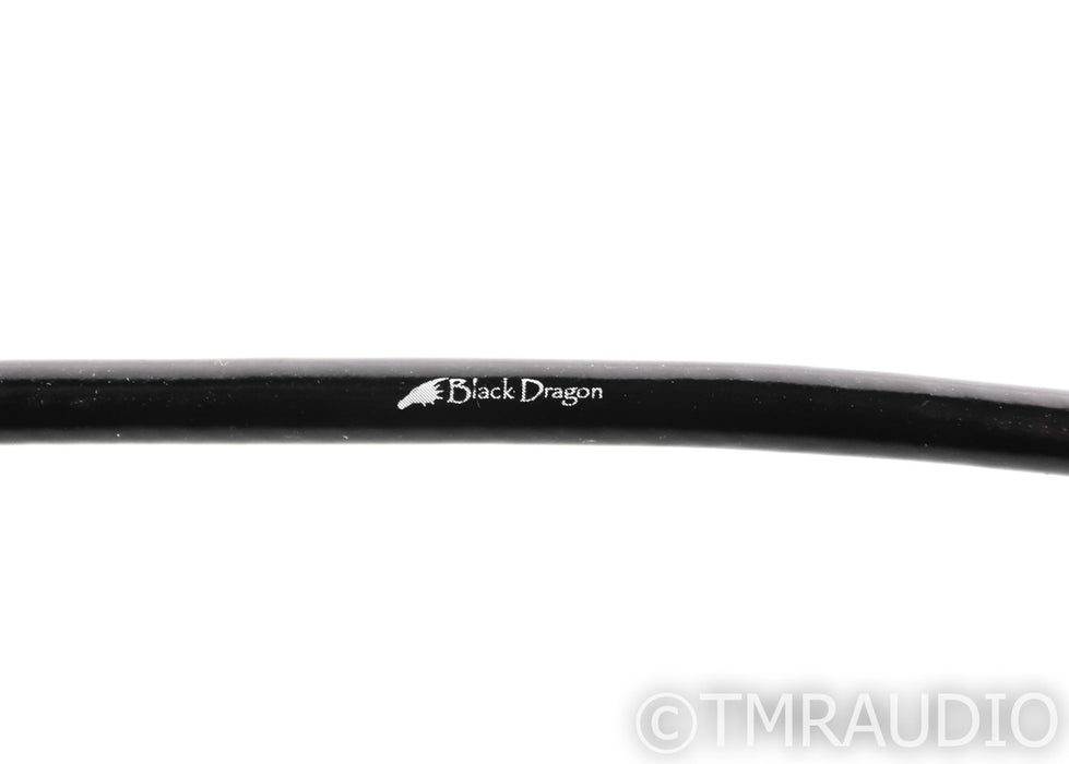 Moon Audio Black Dagon Headphone Cable V2; 5 ft 4-pin XLR to 2-pin LEMO