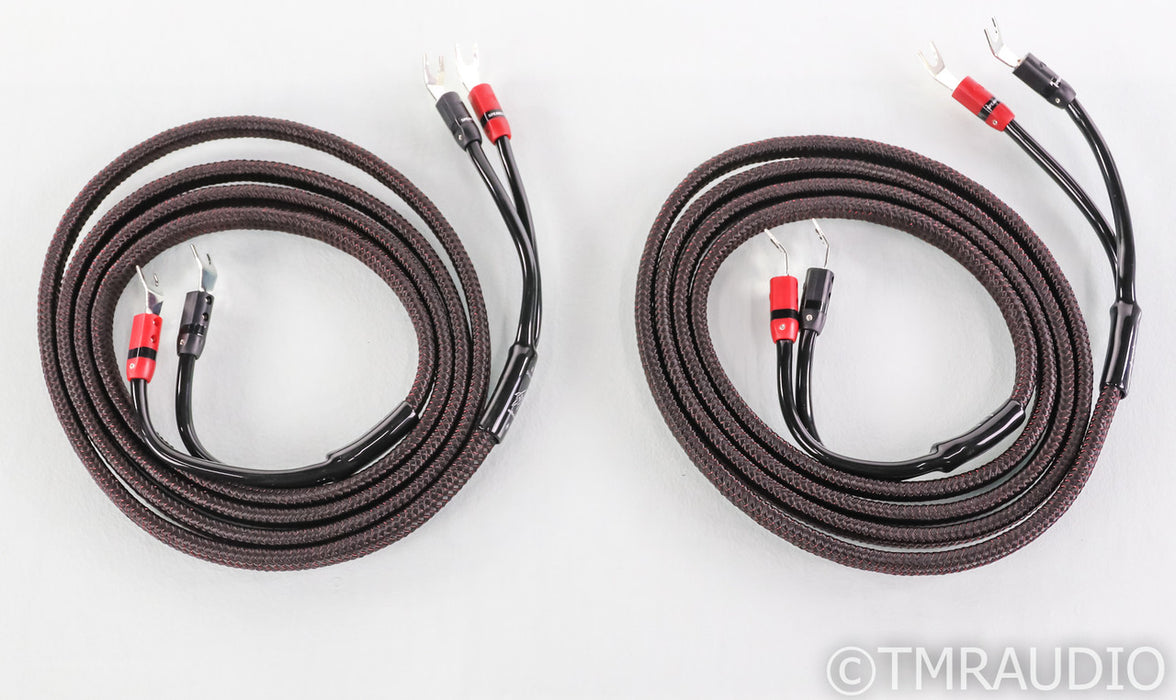 AudioQuest Rocket 33 Speaker Cables; 8ft Pair; Silver Spades (Open Box)