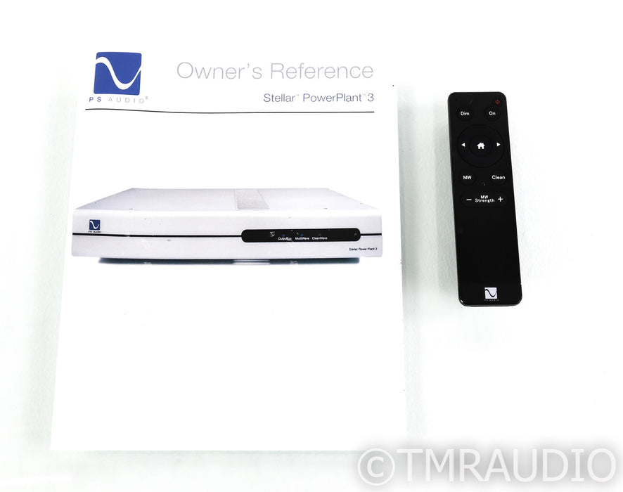 PS Audio Stellar PowerPlant 3 AC Power Line Conditioner; Remote (Used)