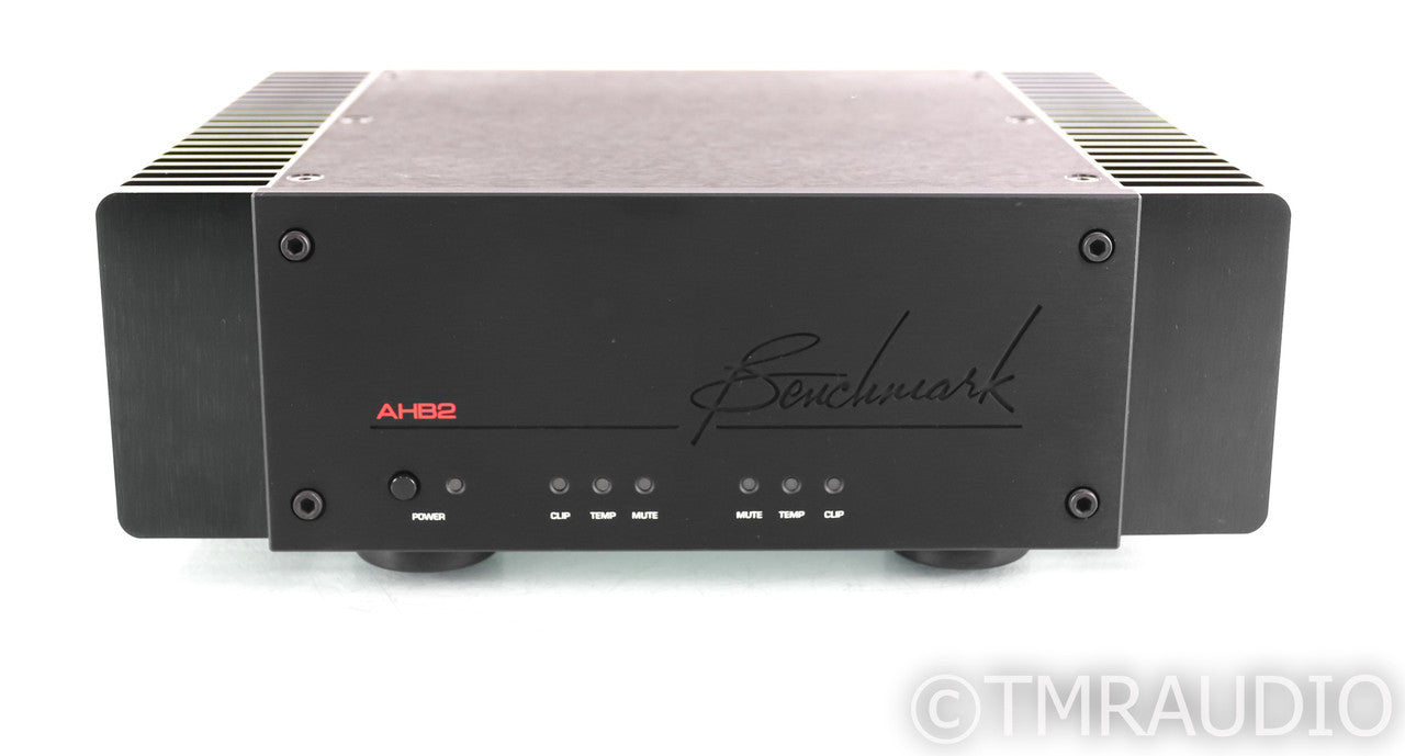 Benchmark AHB2 Stereo Power Amplifier; Black