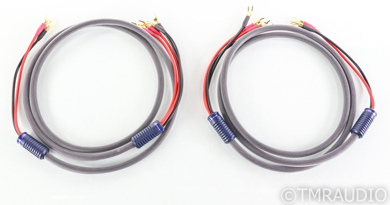 Shunyata Research Venom V2 Bi-Wire Speaker Cables; 2.5m Pair; STIS Spades