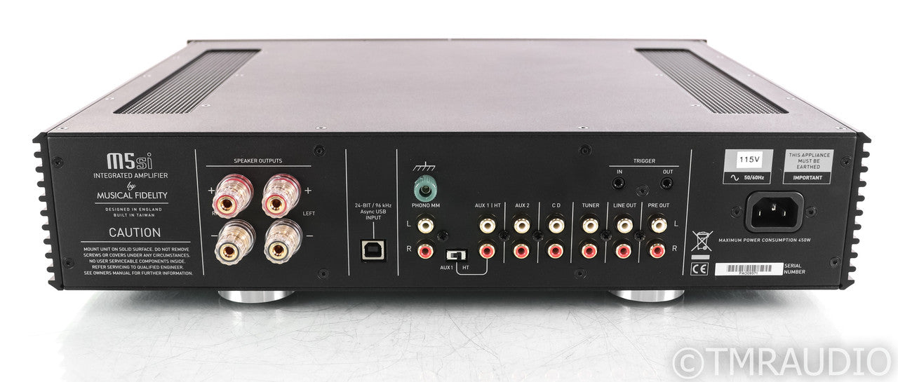 Musical Fidelity M5si Stereo Integrated Amplifier; M5-si; USB; Remote