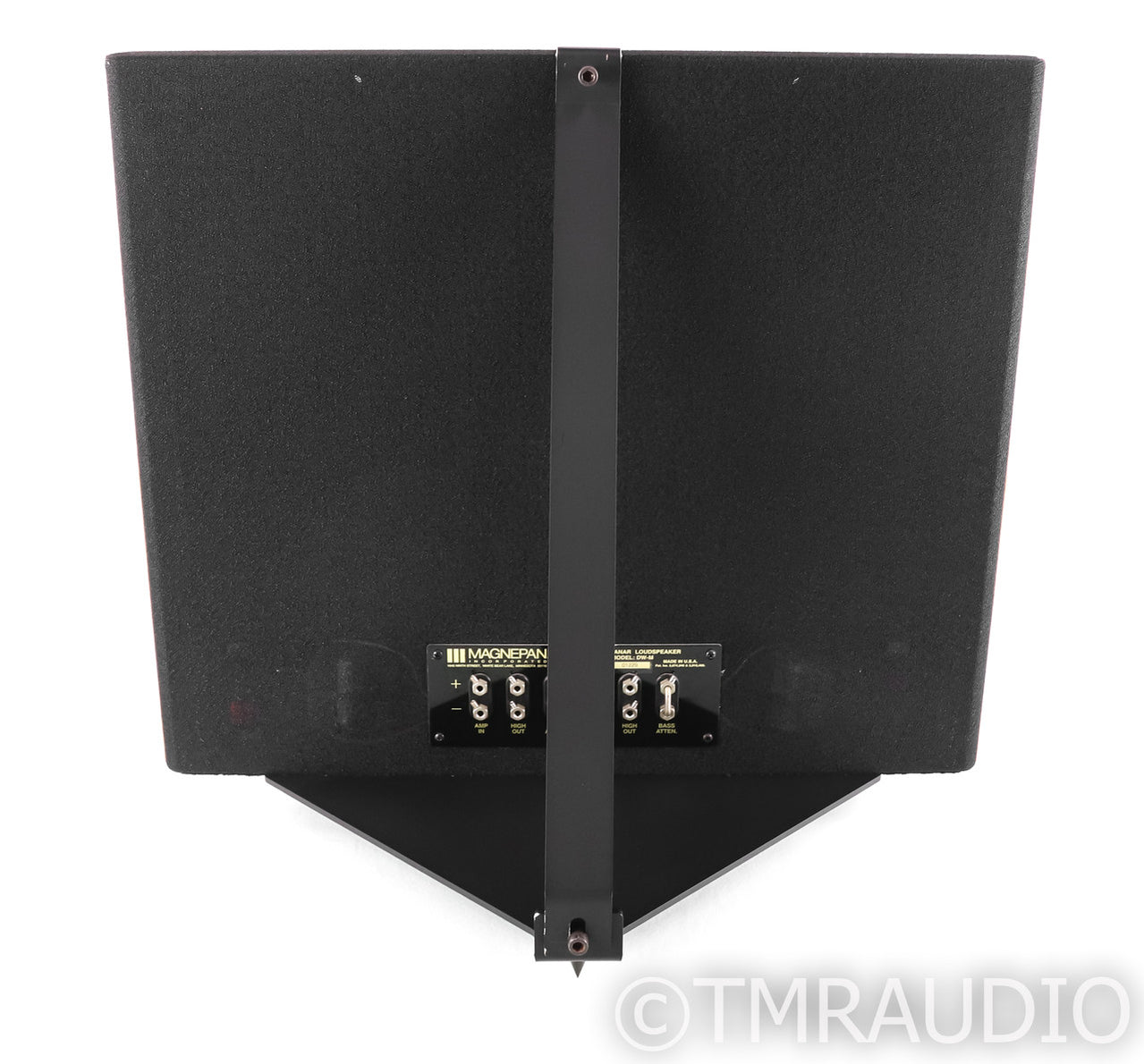 Magnepan DWM Planar Magnetic Bass Panel; Black; Upgraded Mye Stand ...