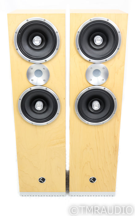 Zu Audio Defnition Mk.IV B Powered Floorstanding Speakers; Natural Maple Pair; MK4