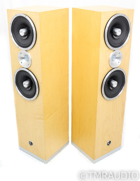 Zu Audio Defnition Mk.IV B Powered Floorstanding Speakers; Natural Maple Pair; MK4
