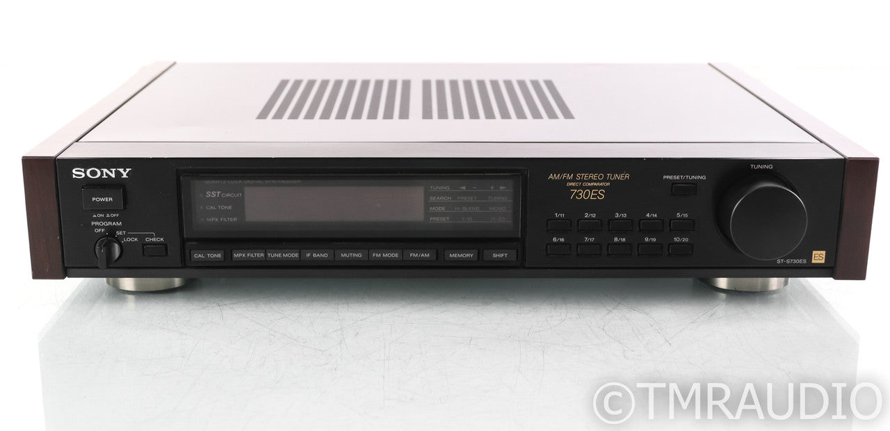 Sony 730ES Vintage Stereo AM / FM Tuner; ST-S730ES