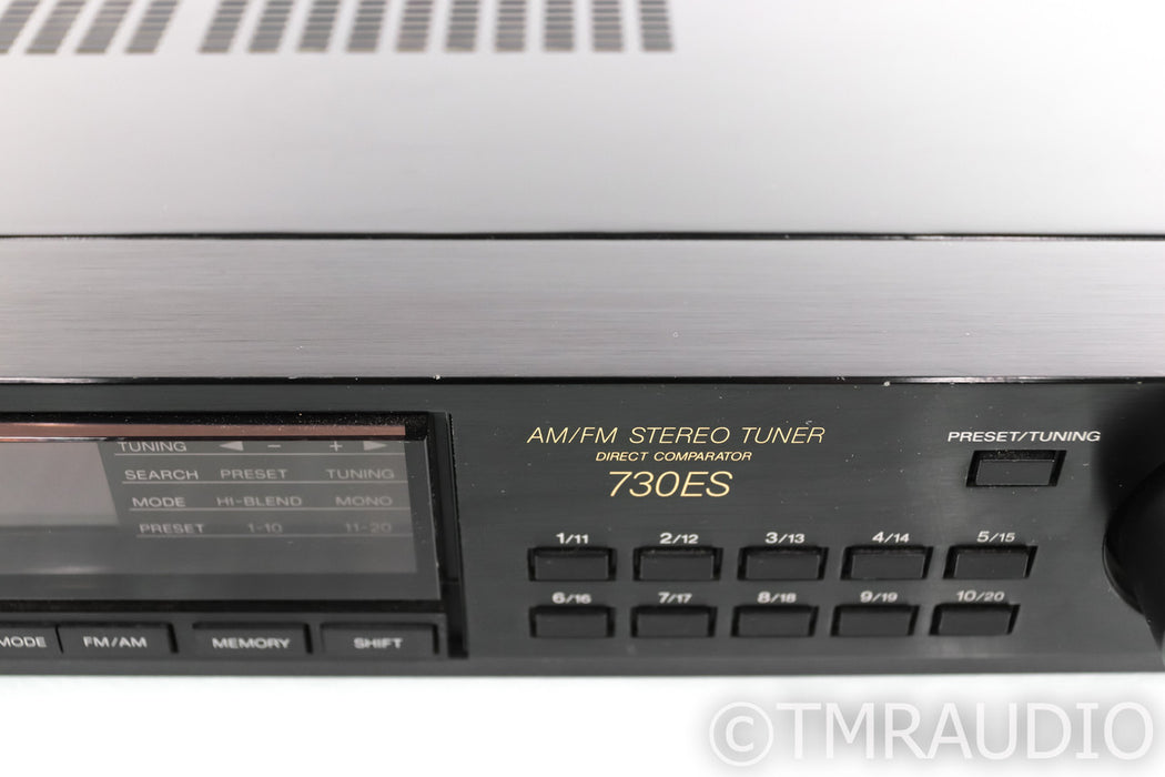 Sony 730ES Vintage Stereo AM / FM Tuner; ST-S730ES