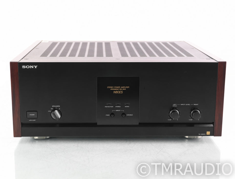 Sony TA-N80ES Stereo Power Amplifier; TAN80ES; Black