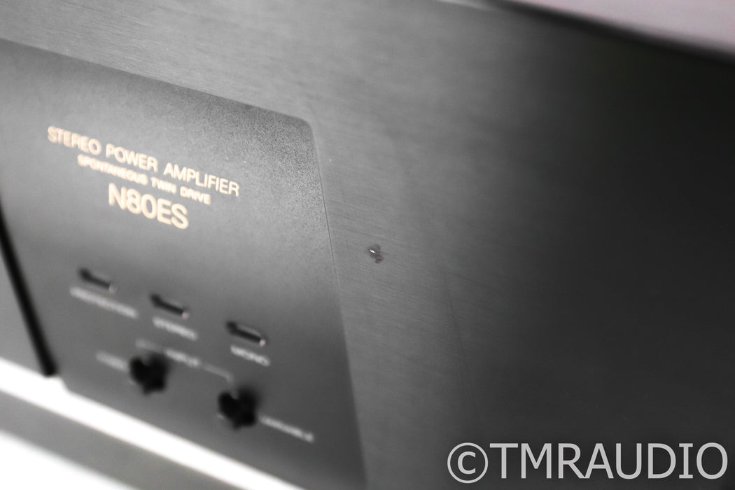 Sony TA-N80ES Stereo Power Amplifier; TAN80ES; Black