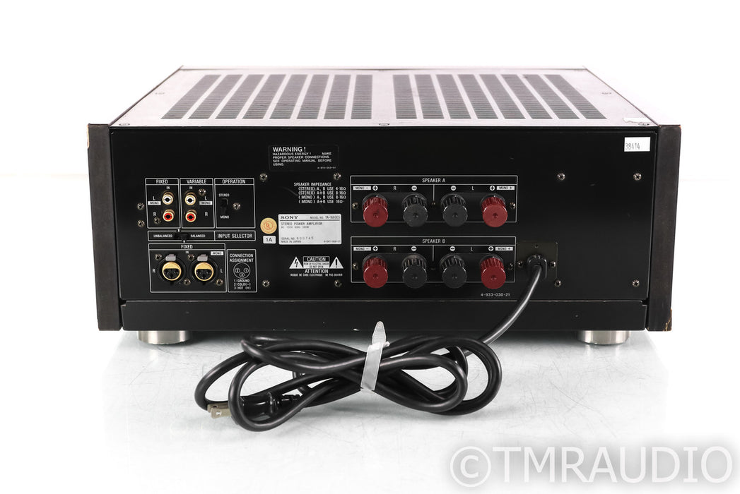 Sony TA-N80ES Stereo Power Amplifier; TAN80ES