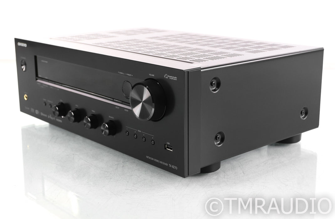 Onkyo TX-8270 Stereo Receiver; Remote; DAC; Streaming; MM Phono; Tuner; HDMI