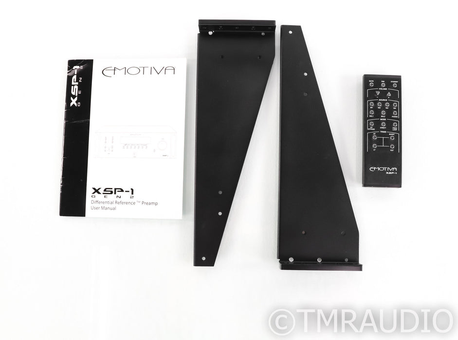 Emotiva XSP-1 Gen 2 2.2 Channel Preamplifier; XSP1; Black; Remote