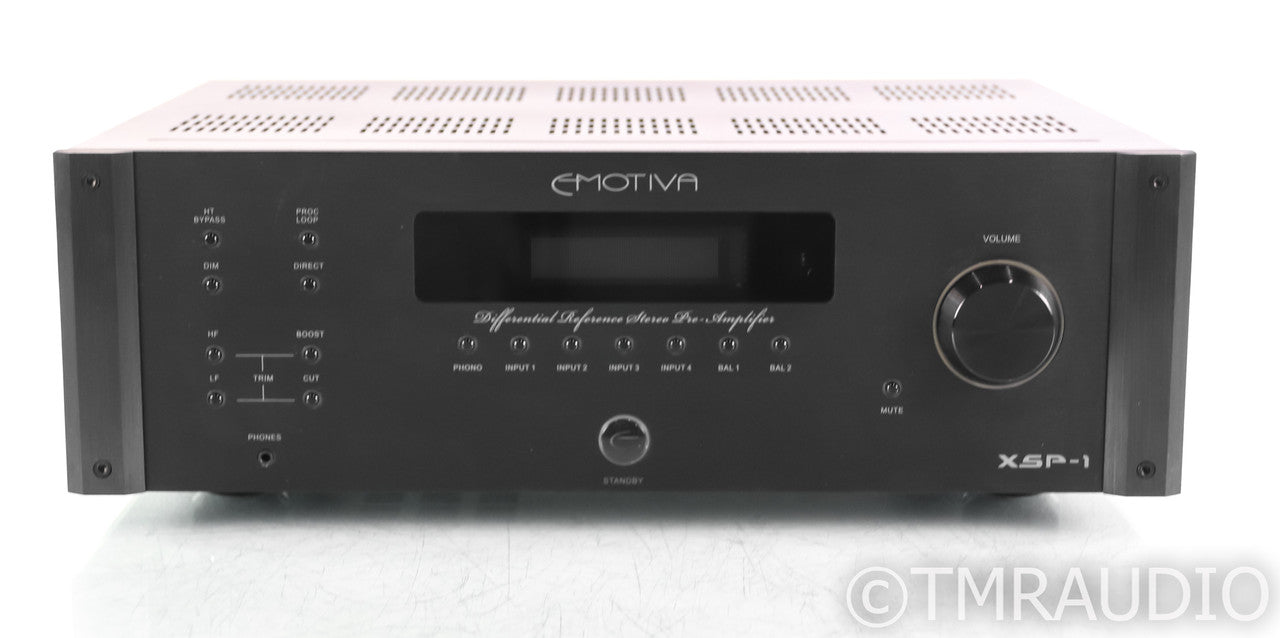 Emotiva XSP-1 Gen 2 2.2 Channel Preamplifier; XSP1; Black; Remote