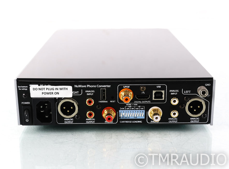PS Audio NuWave Phono Analog to Digital Converter; USB; MM / MC Phono