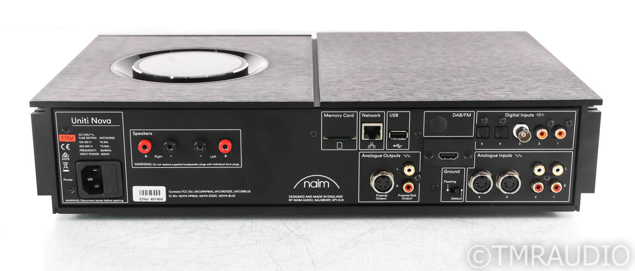 Naim Uniti Nova Wireless Streaming Integrated Amplifier; Roon Ready (Open Box)