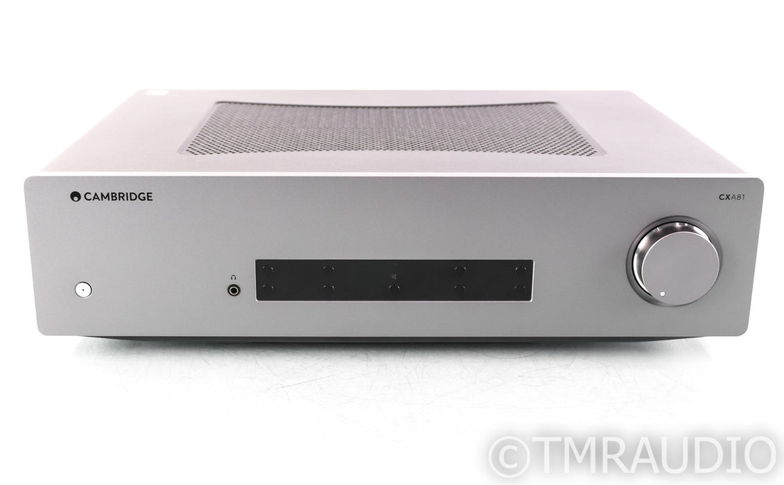 Cambridge Audio CXA81 Stereo Integrated Amplifier; Remote; DAC; USB; Grey