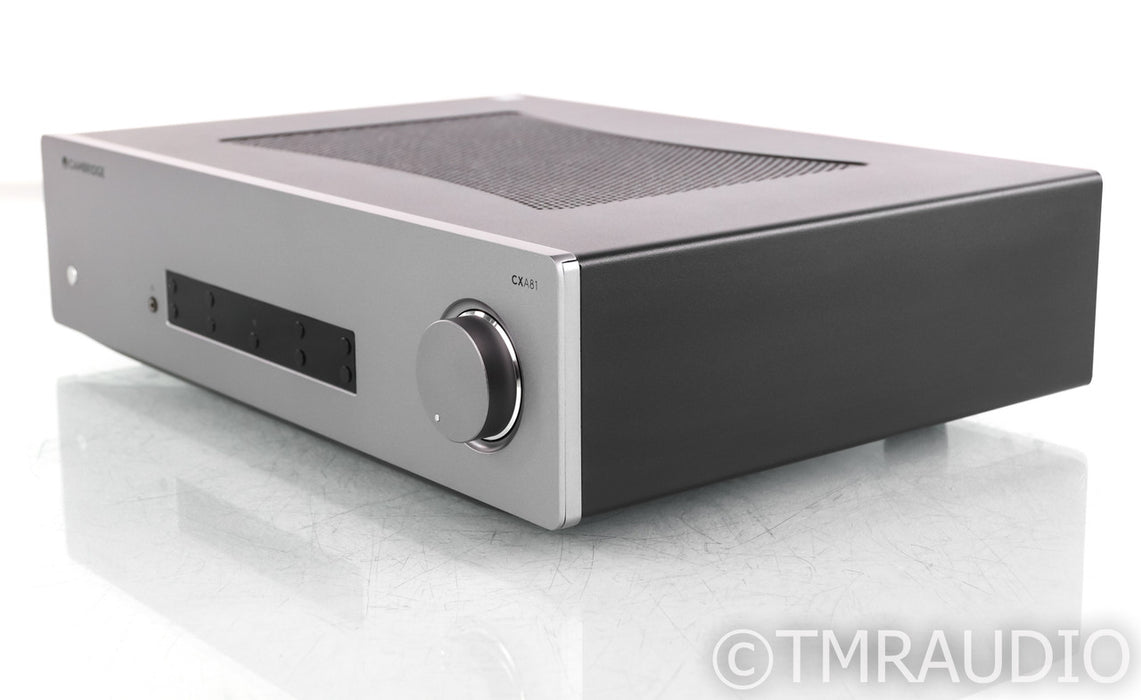 Cambridge Audio CXA81 Stereo Integrated Amplifier; Remote; DAC; USB; Grey