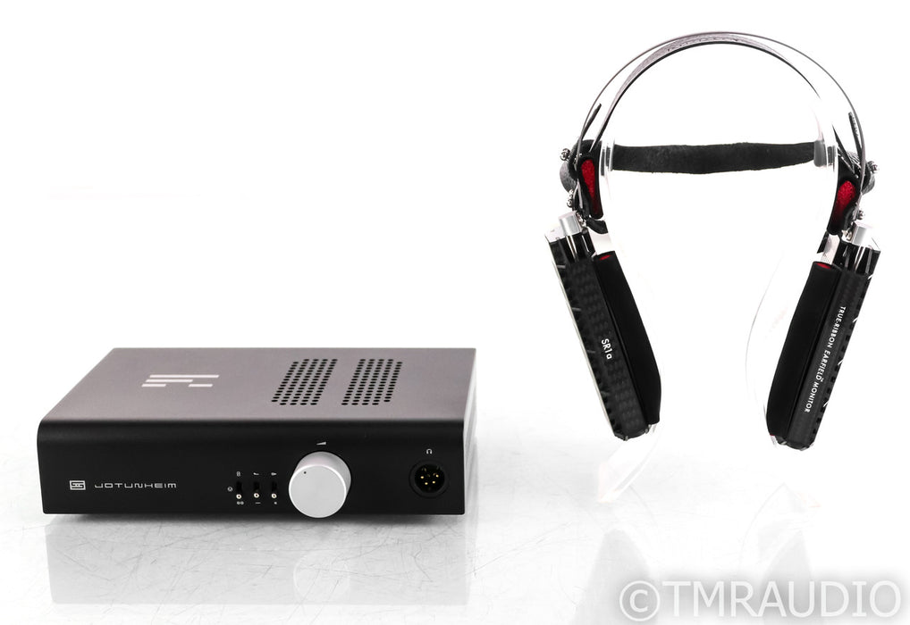 RAAL Requisite SR1A Earfield Monitors w/ Schiit Jotunheim Amp; Black