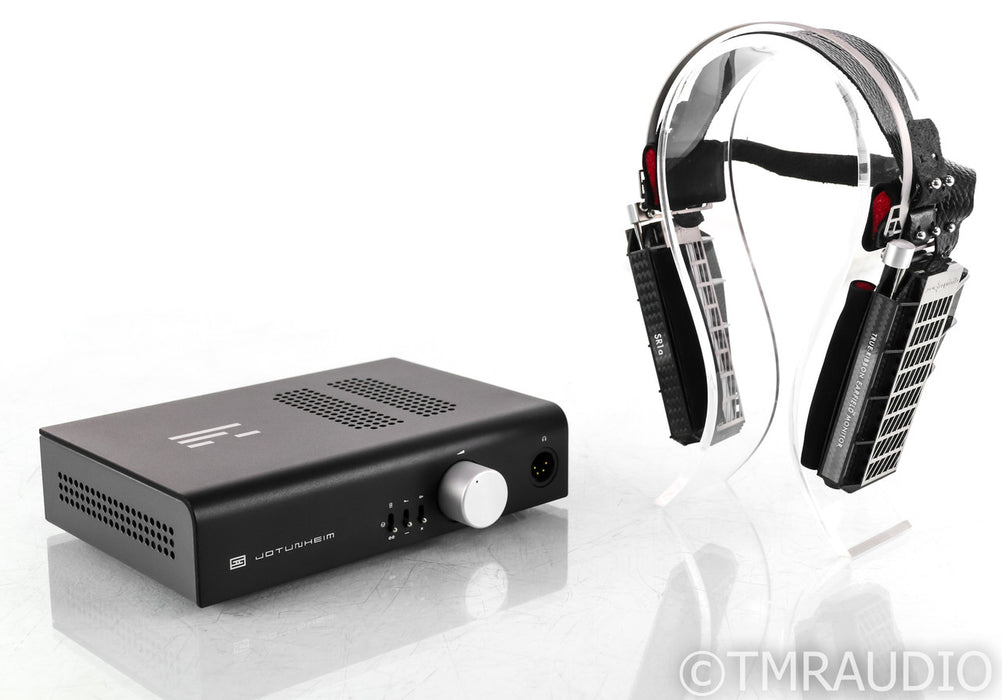 RAAL Requisite SR1A Earfield Monitors w/ Schiit Jotunheim Amp; Black