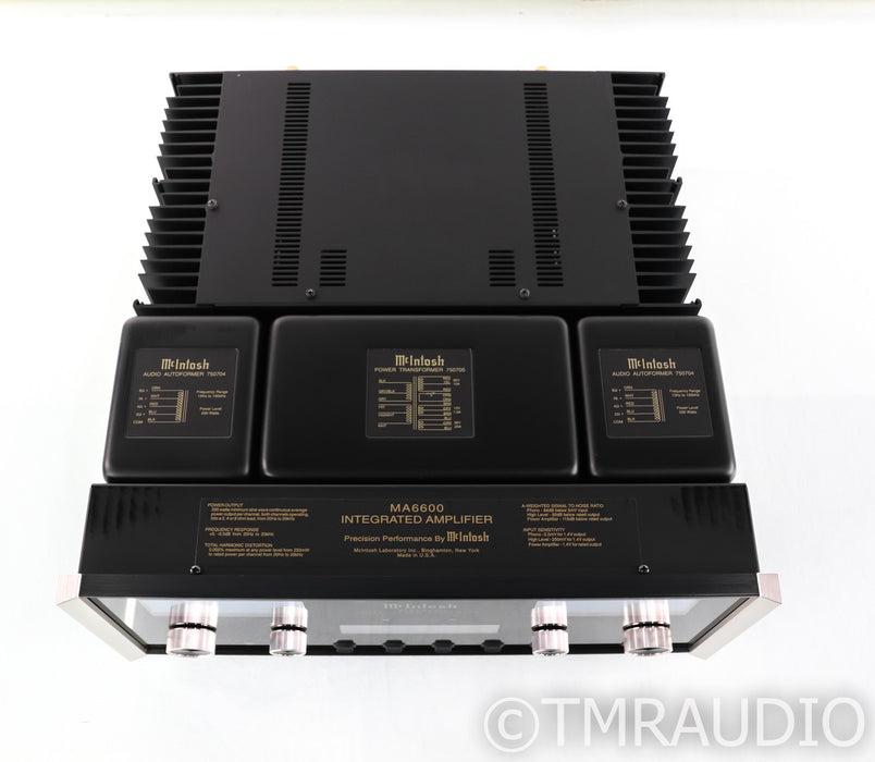 McIntosh MA6600 Stereo Integrated Amplifier; MA-6600; MM Phono (No Remote)