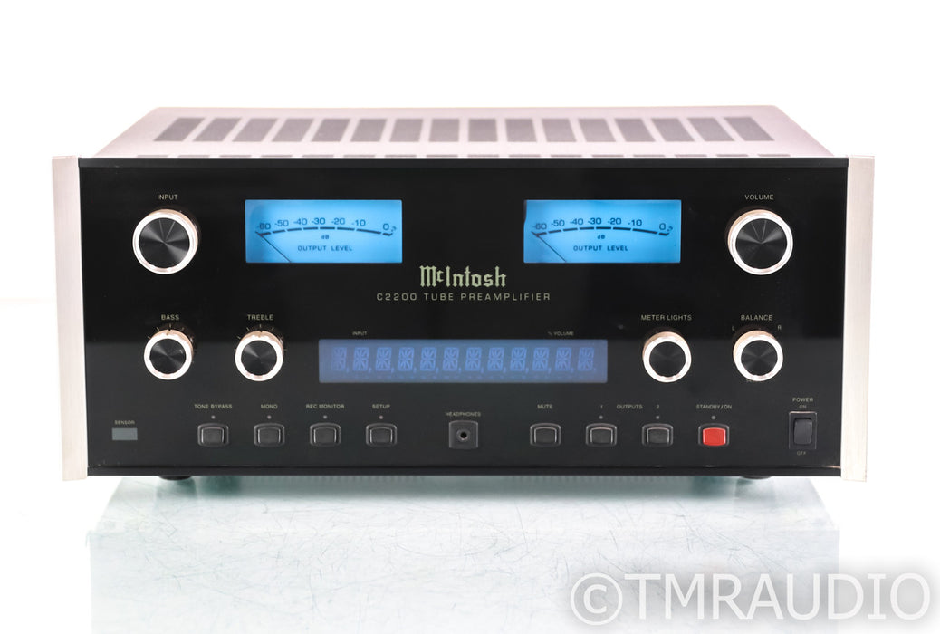 McIntosh c Stereo Tube Preamplifier; C-2200 (No Remote)