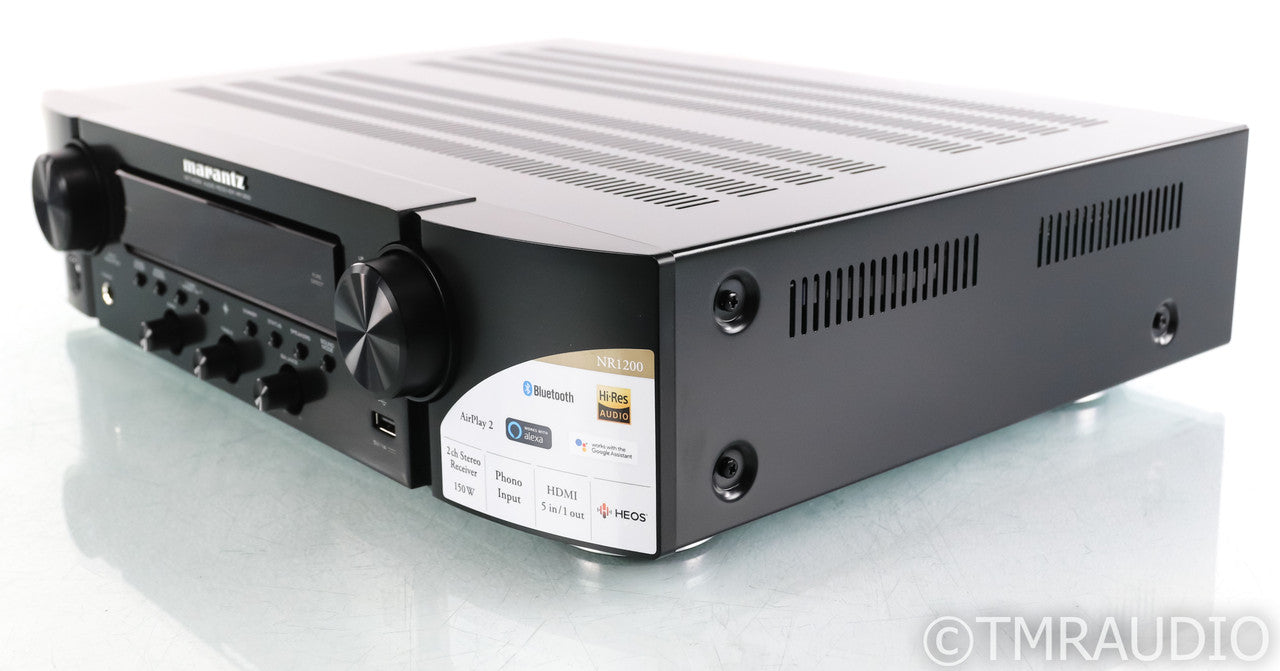 Marantz NR 1200 Stereo Receiver; Remote; Bluetooth; Airplay; MM Phono