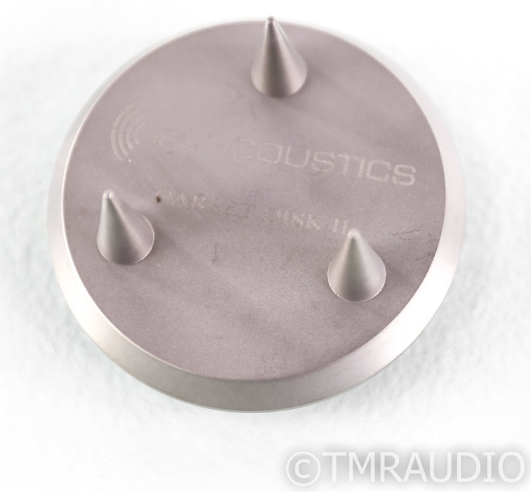 IsoAcoustics Gaia II Carpet Disk Acoustic Isolation Spikes; Set of 4; Gaia 2