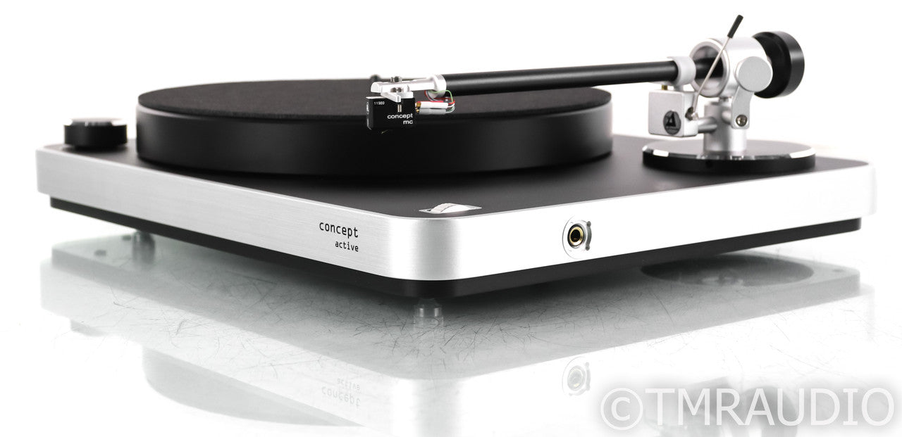 Clearaudio Concert Active Belt Drive Turntable; Concept MC Cartridge (Open Box)