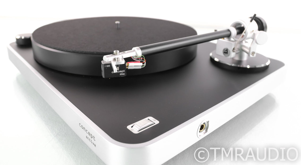 Clearaudio Concert Active Belt Drive Turntable; Concept MC Cartridge (Open Box)