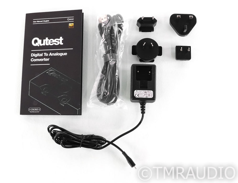 Chord Electronics Qutest DAC; D/A Converter; Black (Open Box)