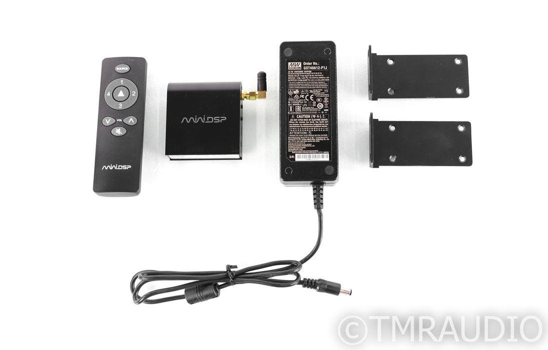 MiniDSP 4x10 HD Digital Signal Processor; Remote; WI-DG; 4X10HD