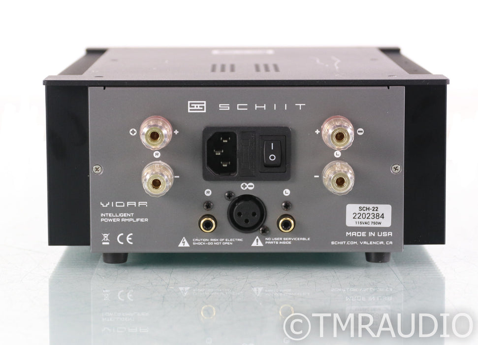 Schiit Vidar Stereo Power Amplifier; Black