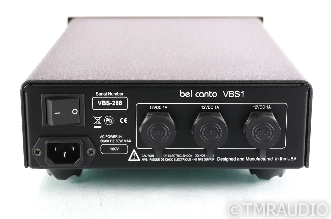 Bel Canto e.One Series VBS1 Virtual Battery Power Supply; Black; 12VDC