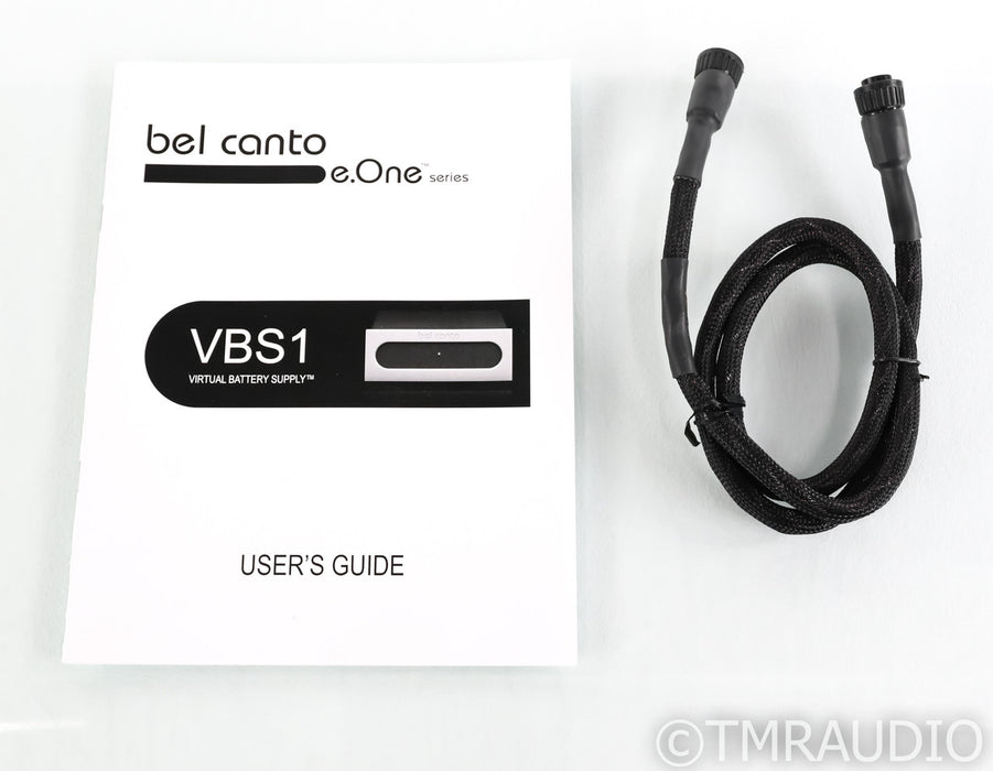Bel Canto e.One Series VBS1 Virtual Battery Power Supply; Black; 12VDC