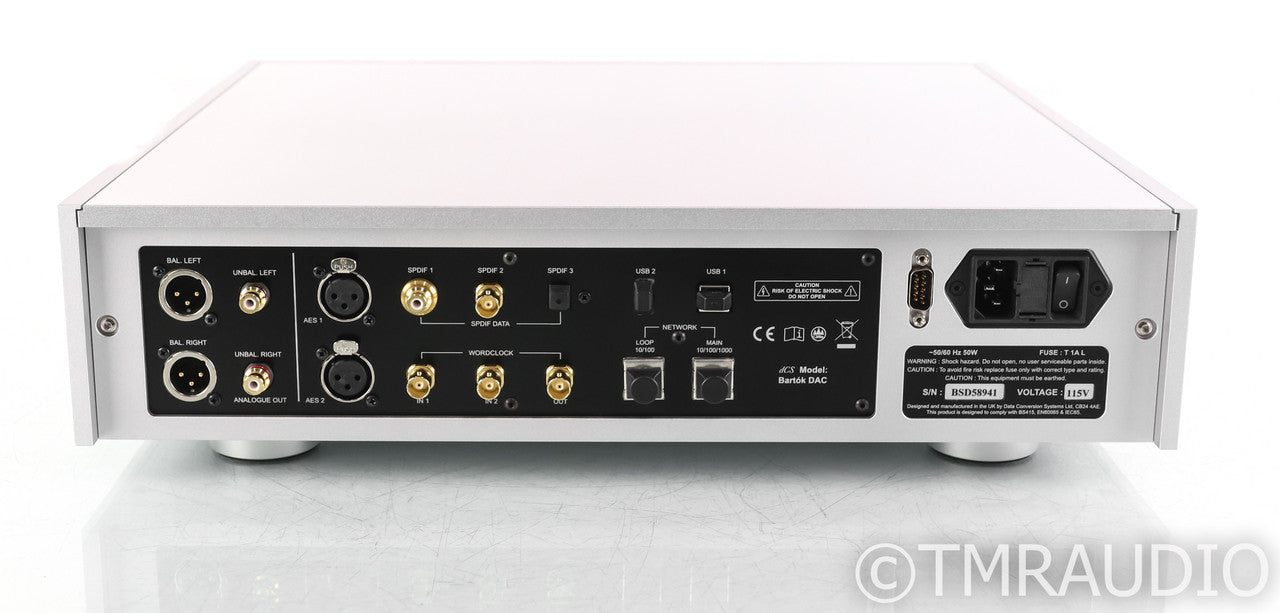 dCS Bartok DAC / Network Streamer; Silver; D/A Converter; DCS