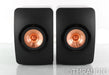KEF LS50 Bookshelf Speakers; Gloss Black Pair