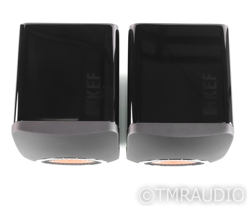 KEF LS50 Bookshelf Speakers; Gloss Black Pair