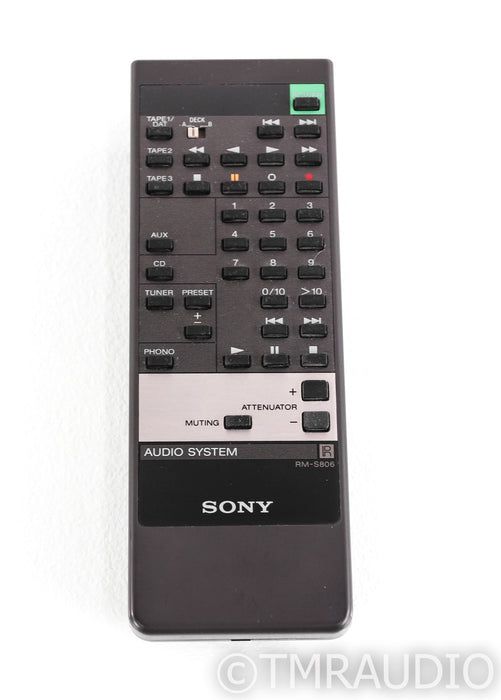 Sony TA-E80ES Stereo Preamplifier; MM / MC Phono; Remote; Black