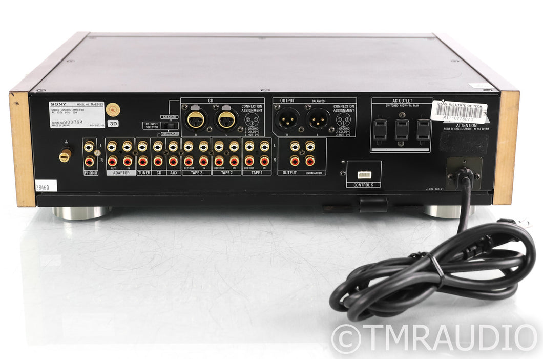 Sony TA-E80ES Stereo Preamplifier; MM / MC Phono; Remote; Black