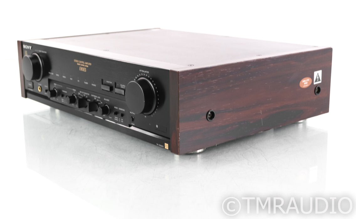 Sony TA-E80ES Stereo Preamplifier; MM / MC Phono; Remote; Black