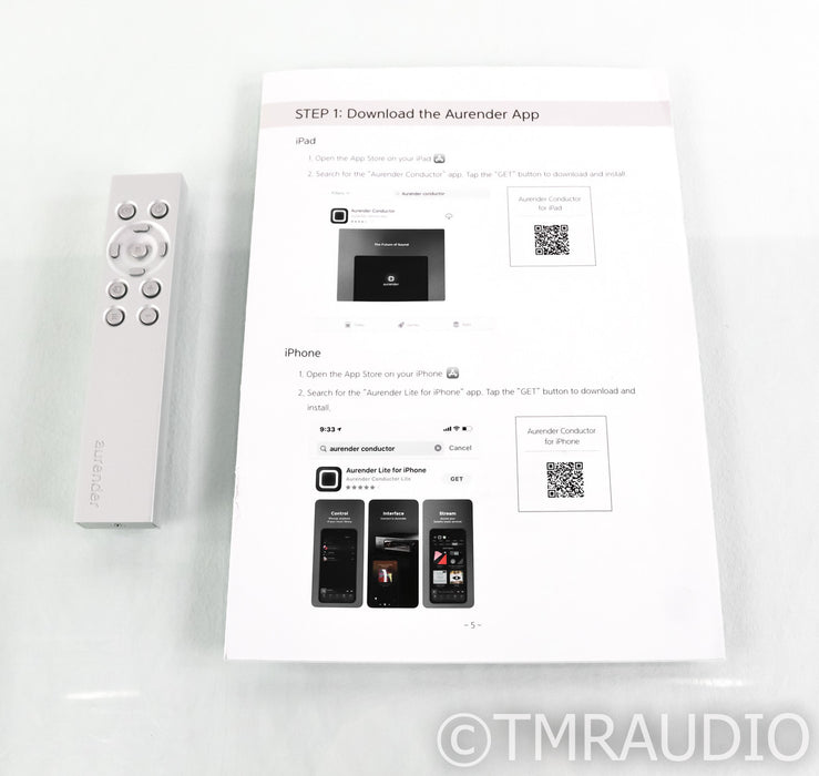 Aurender A10 Wireless Server / Streamer / MQA DAC; 4TB (Open Box)