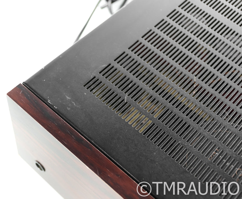 Sony TA-N55ES Stereo Power Amplifier; Wood Side Panels; 55ES