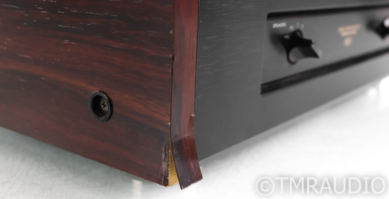 Sony TA-N55ES Stereo Power Amplifier; Wood Side Panels; 55ES