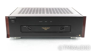 Sony TA-N55ES Stereo Power Amplifier; Wood Side Panels; 55ES