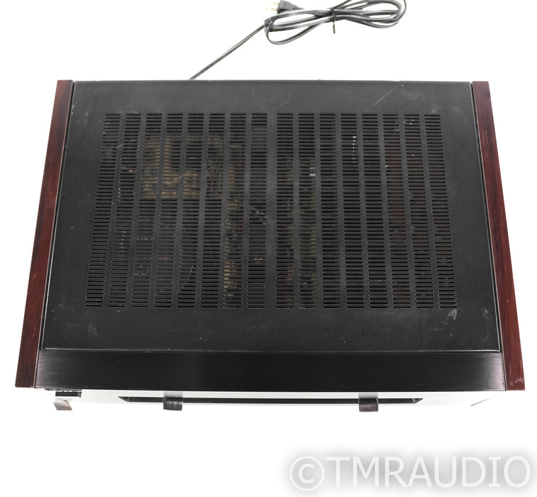 Sony TA-N55ES Stereo Power Amplifier; Wood Side Panels; 55ES