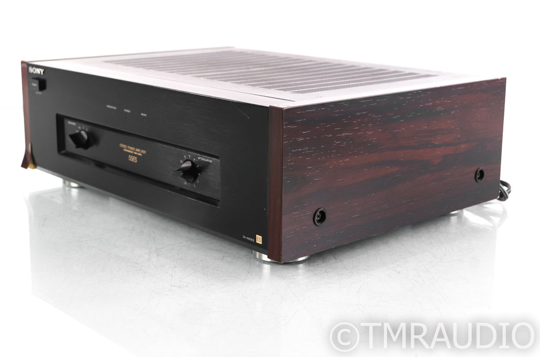 Sony TA-N55ES Stereo Power Amplifier; Wood Side Panels; 55ES