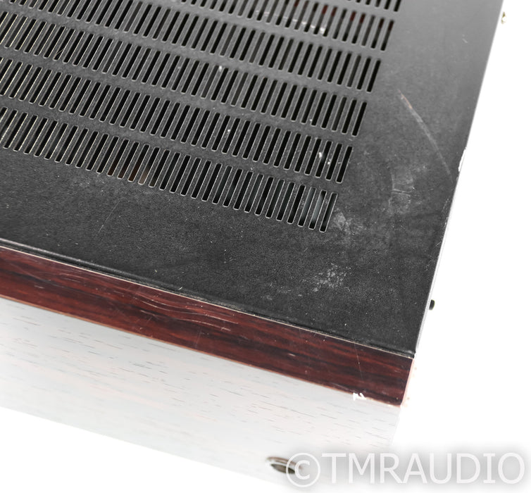 Sony TA-N55ES Stereo Power Amplifier; Wood Side Panels; 55ES