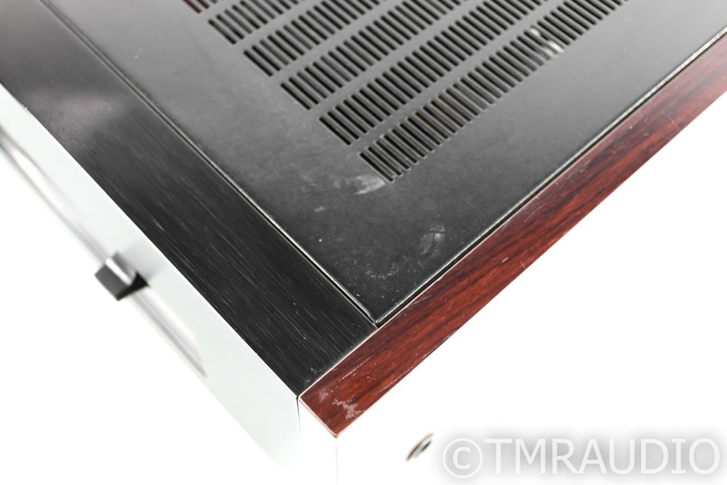 Sony TA-N55ES Stereo Power Amplifier; Wood Side Panels; 55ES