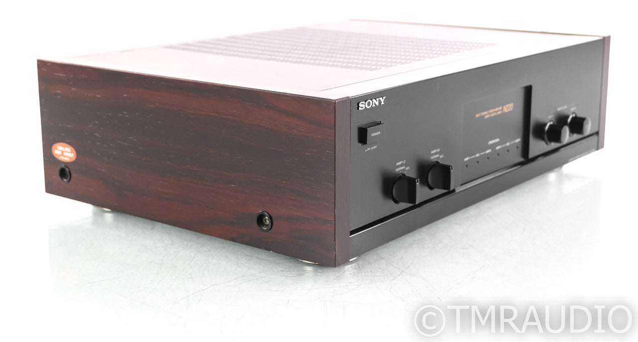 Sony TA-N220 Four Channel Power Amplifier; TAN220; Remote, Black